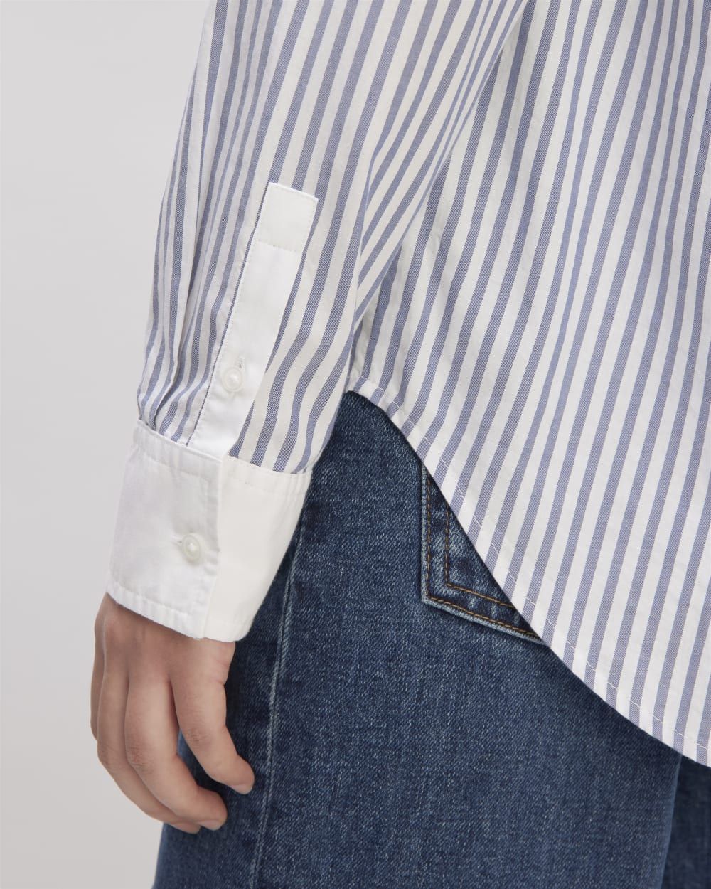 【cale カル】COTTON STRIPE B/D SHIRT Jacquard Stripe Shirt | Shale Stone | TOAST