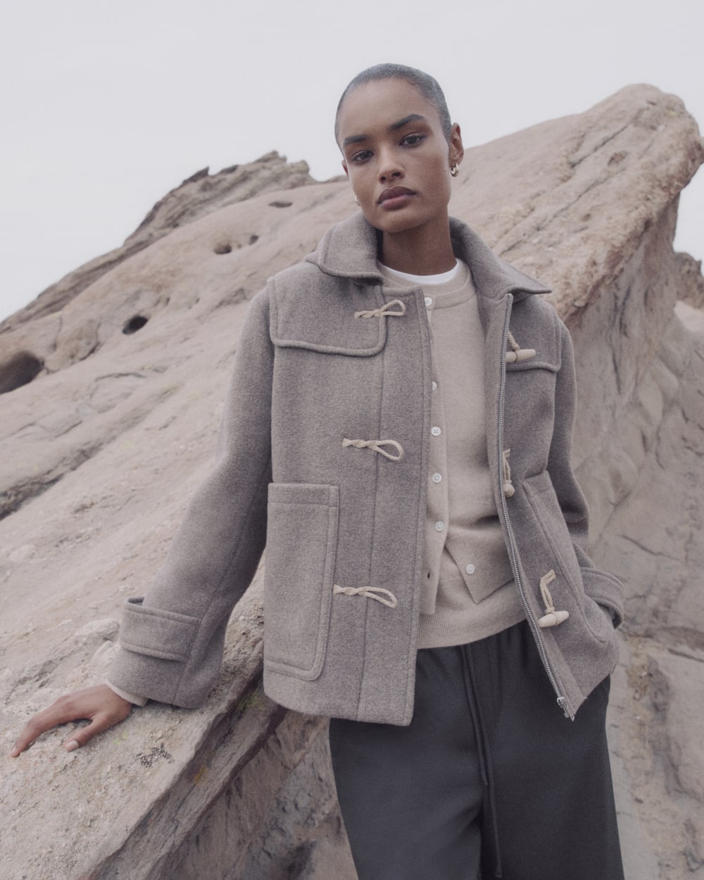 womens-the-rewool-duffle-coat-heather-taupe | editorial