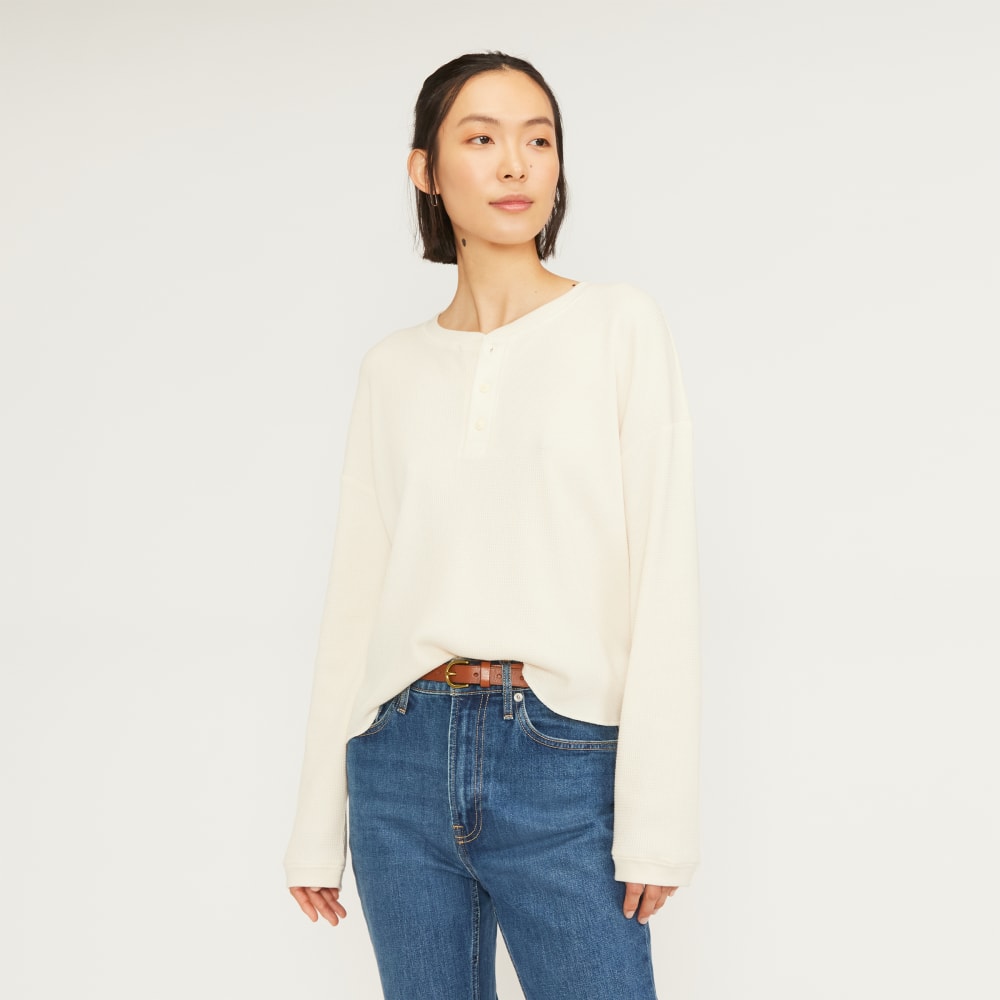 womens-organic-ctn-waffle-henley-canvas | primary