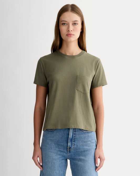 womens-organic-cotton-box-cut-pocket-tee-kalamata | primary