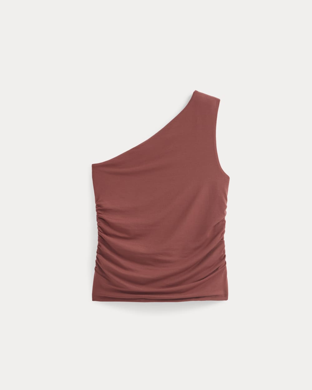 womens-one-shoulder-top-henna-red | alt
