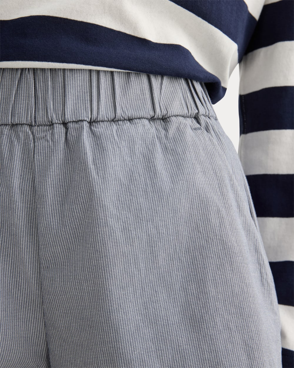 womens-easy-chino-long-short-dark-denim-pinstripe