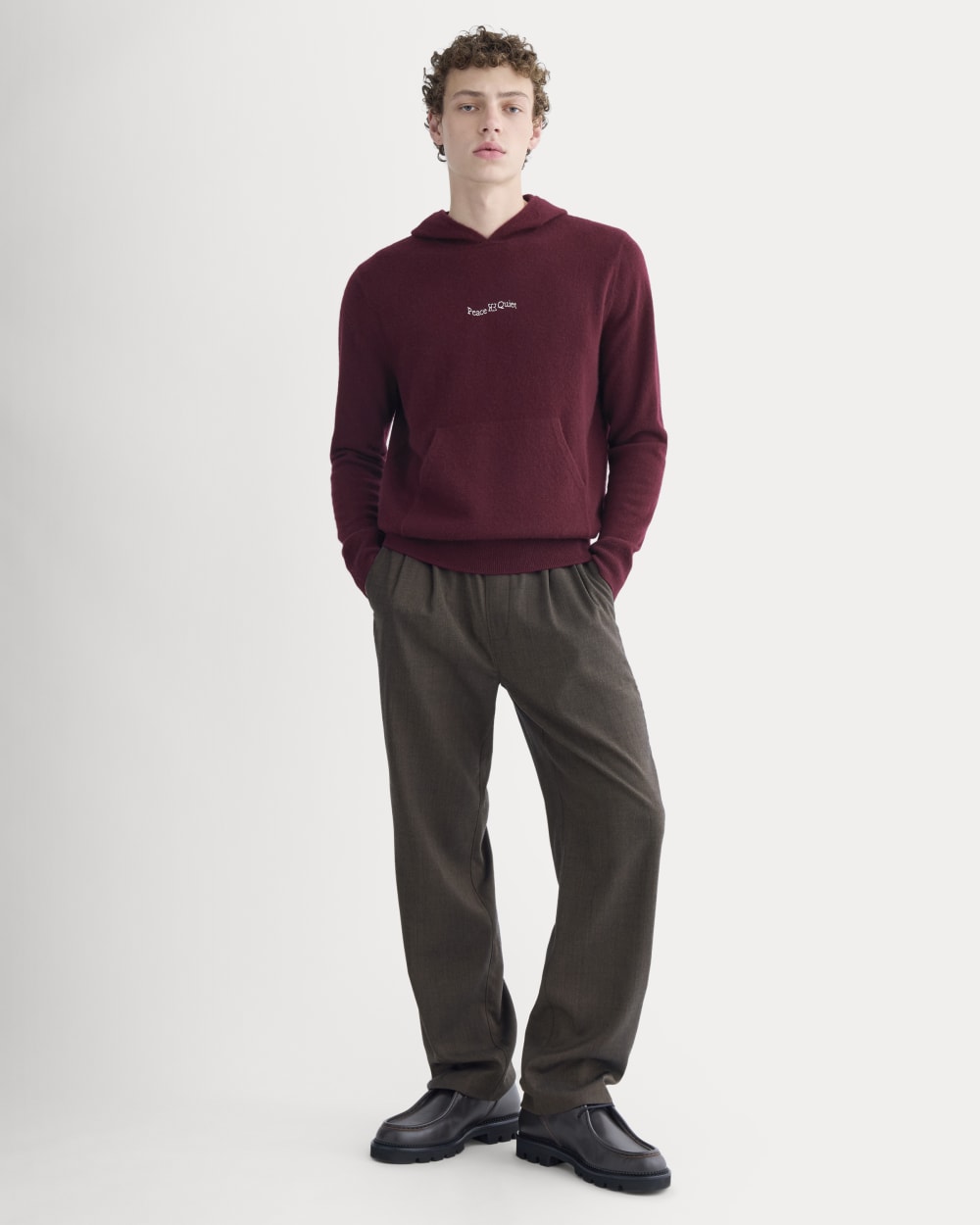 mens-peace-and-quiet-cashmere-hoodie-wine