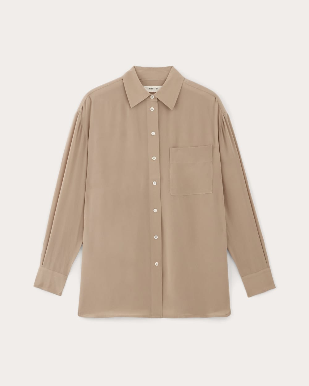 womens-washable-silk-oversized-shirt-chanterelle | alt