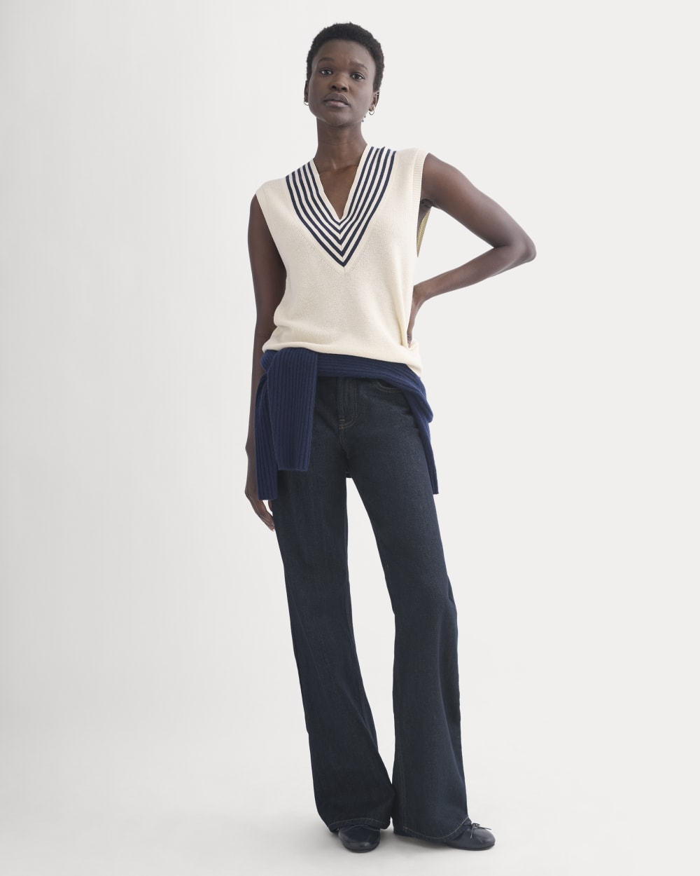womens-relaxed-v-neck-vest-cottonmerino-canvas