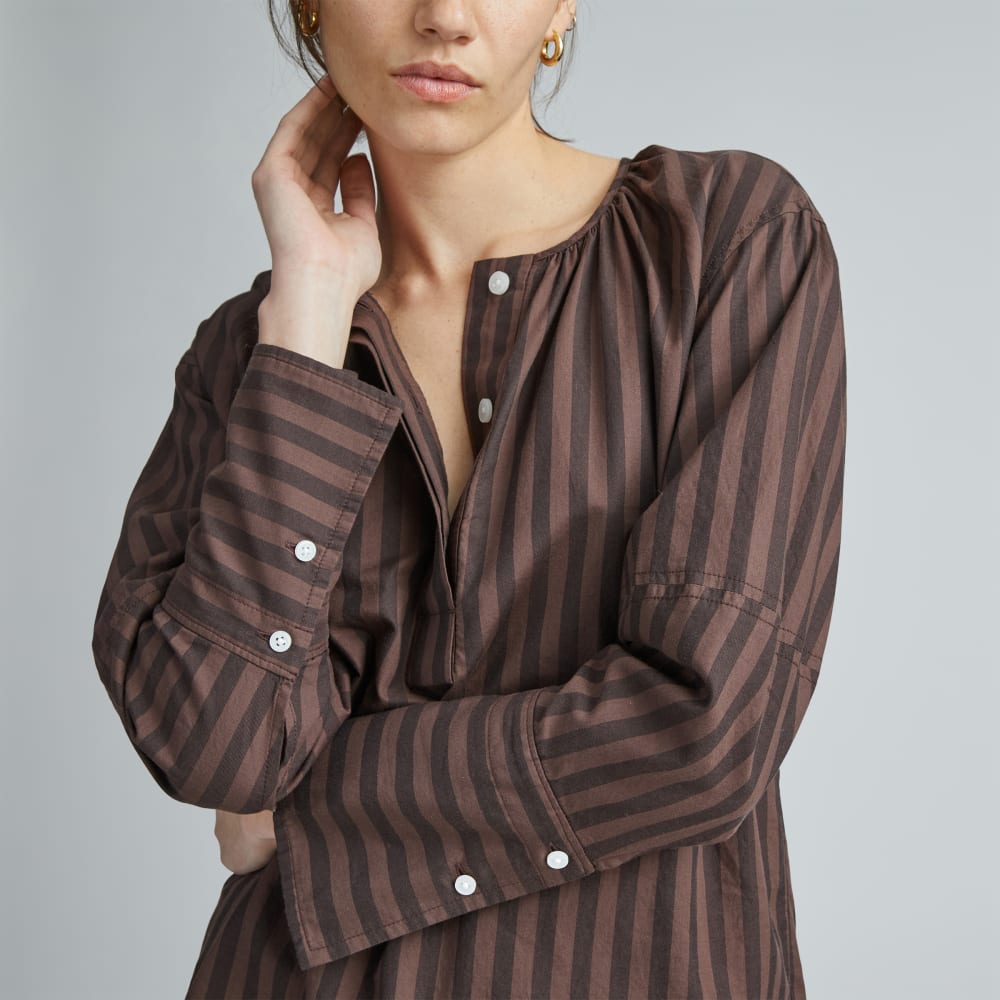 womens-silky-cotton-balloon-sleeve-top-chocolate-brown-black