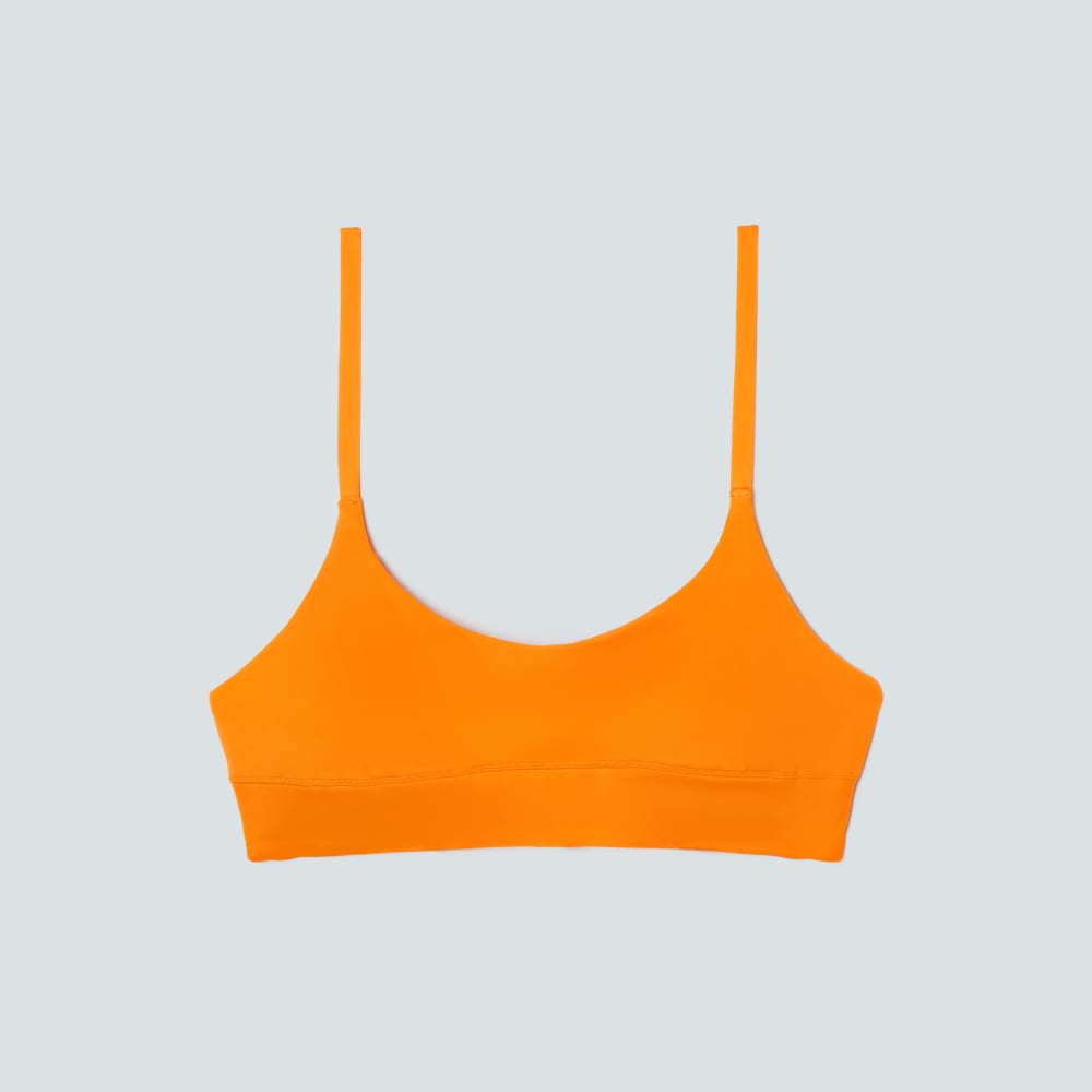 The Scoop-Neck Bikini Top | Turmeric - XXS