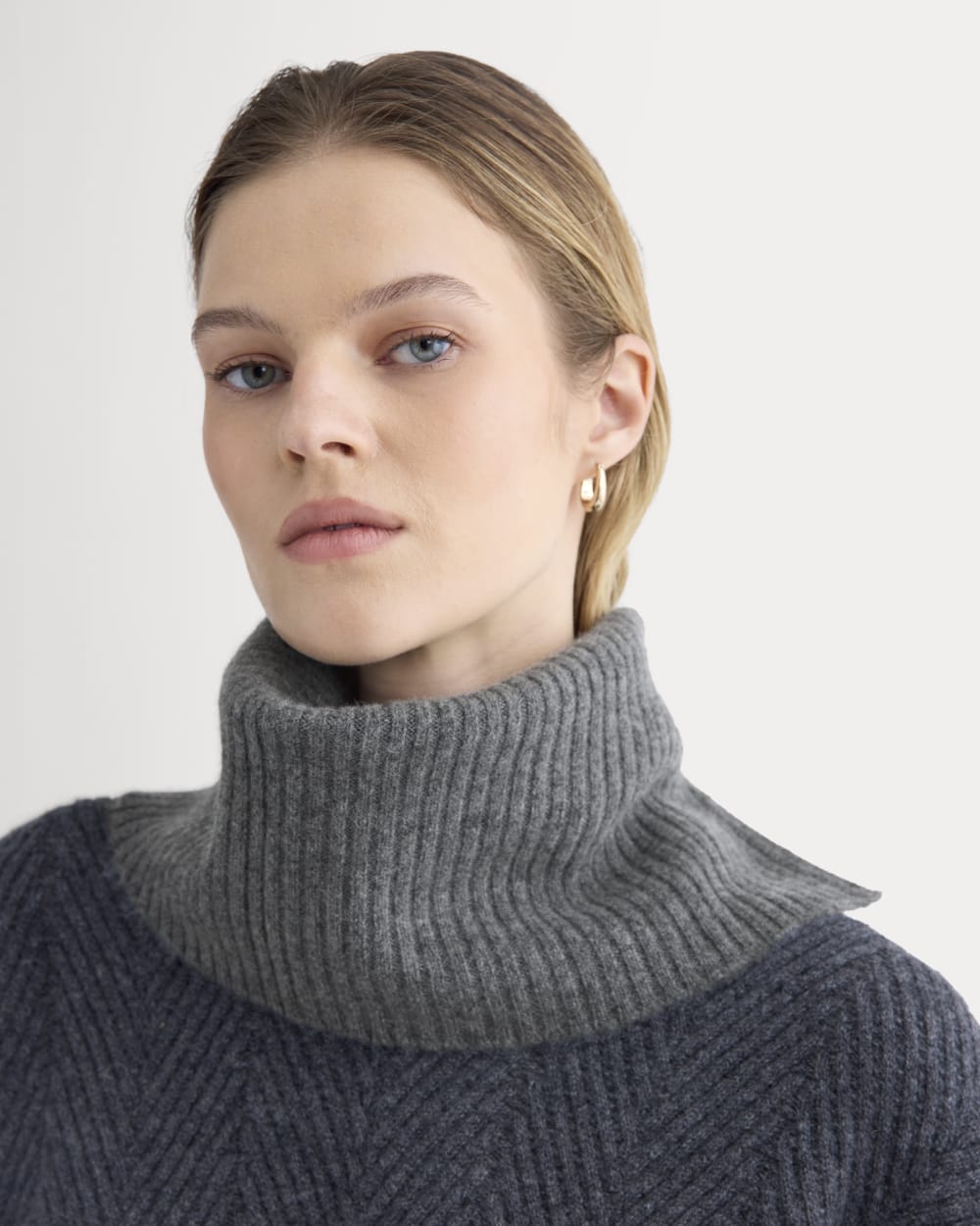 Cashmere Snood | Heather Mid Grey – Everlane