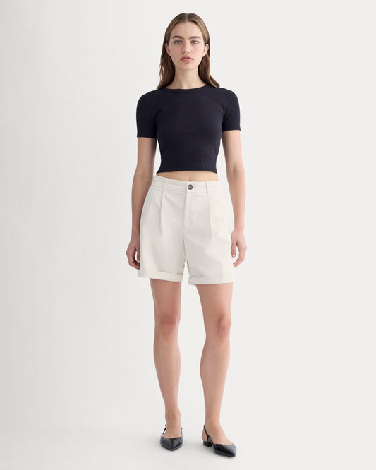 womens-pleated-chino-short-birch | primary