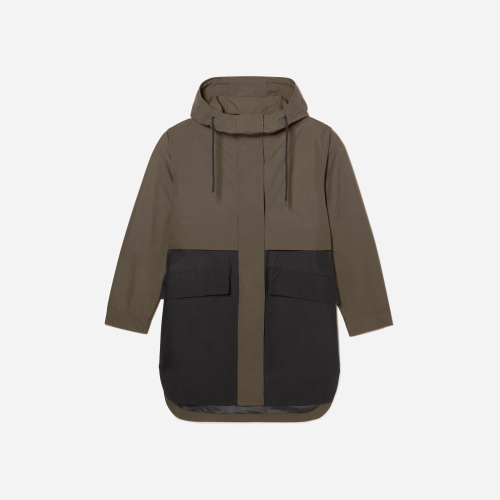 womens-renew-anorak-jacket-forest-black | alt