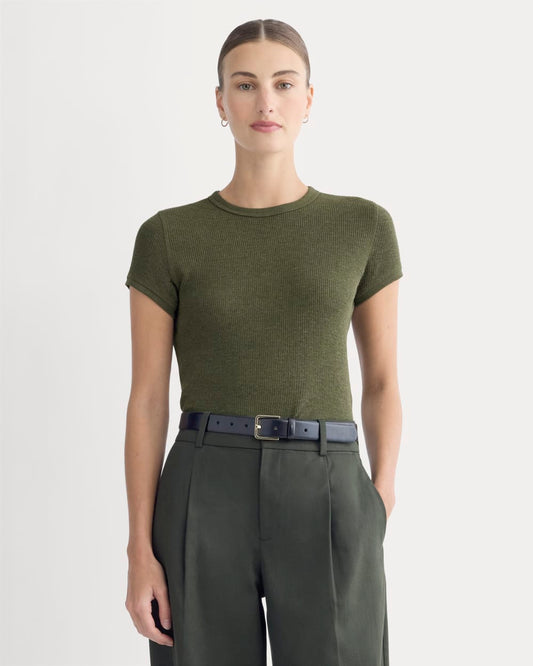 womens-shrunken-tee-in-cozy-waffle-heather-beech | primary