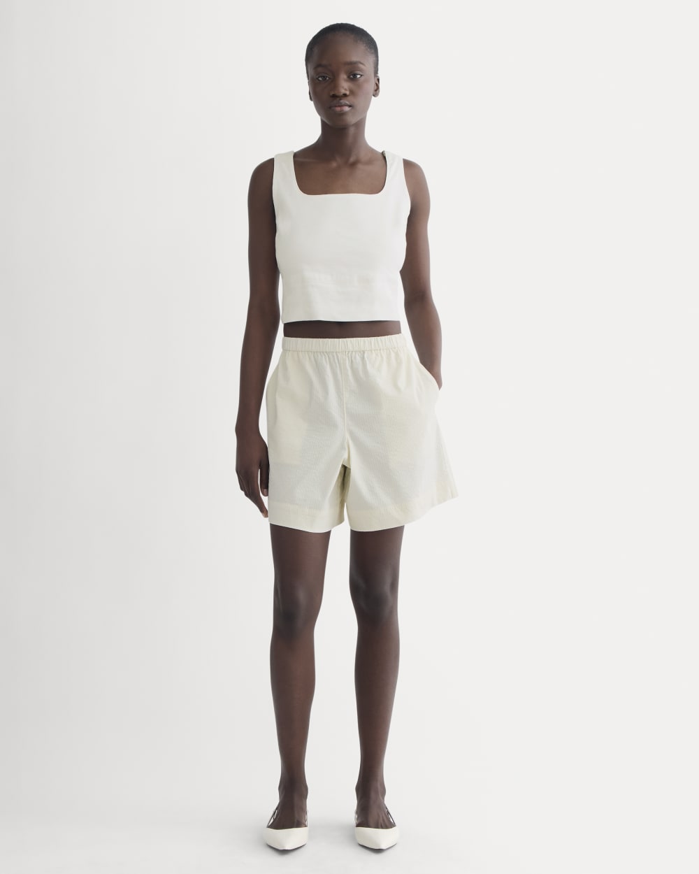 womens-seersucker-pull-on-short-bone | primary