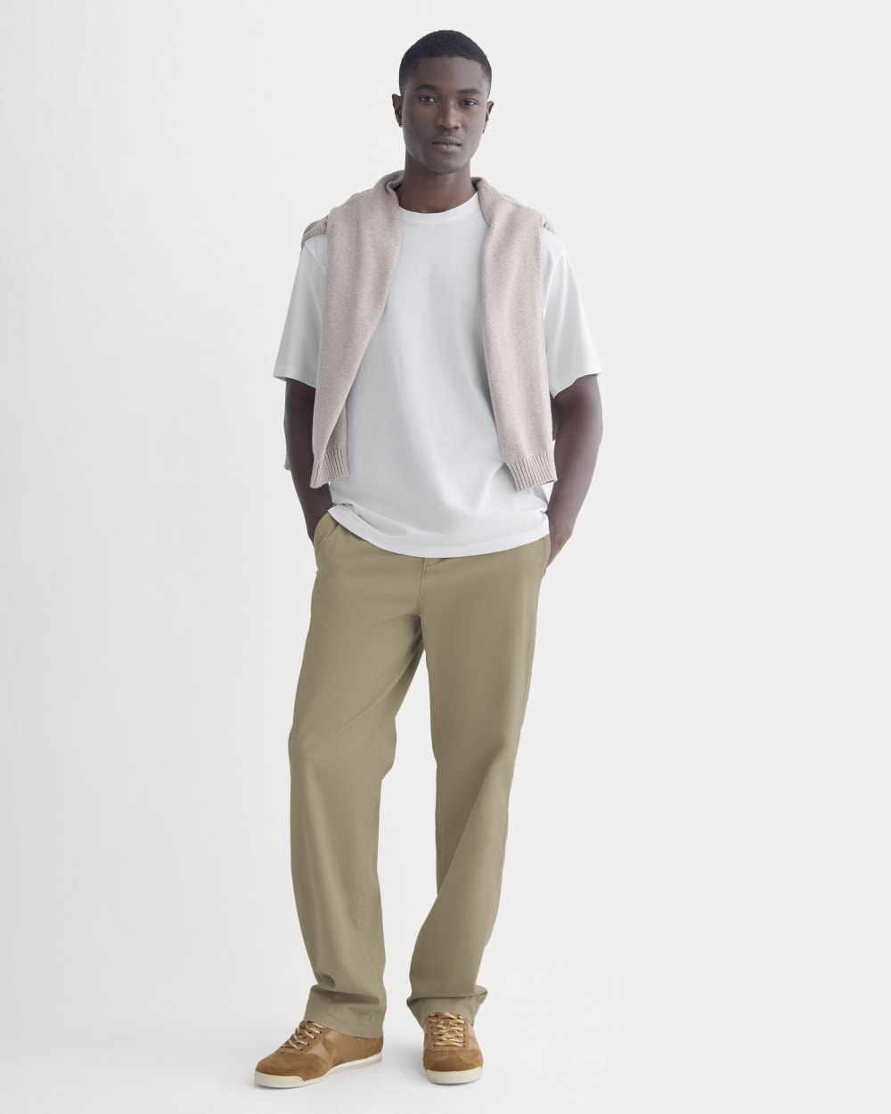 Relaxed Midweight Tee | White – Everlane
