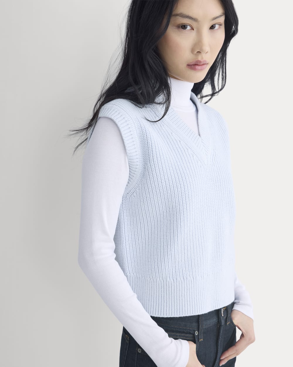 womens-ribbed-v-neck-vest-cotton-skywritting