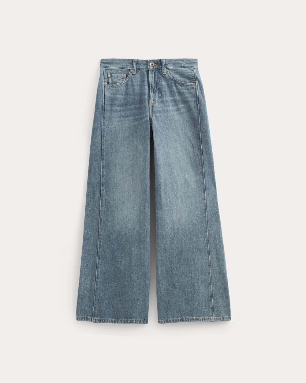Paneled Ultra Wide-Leg Jean | Tungsten Scratch – Everlane
