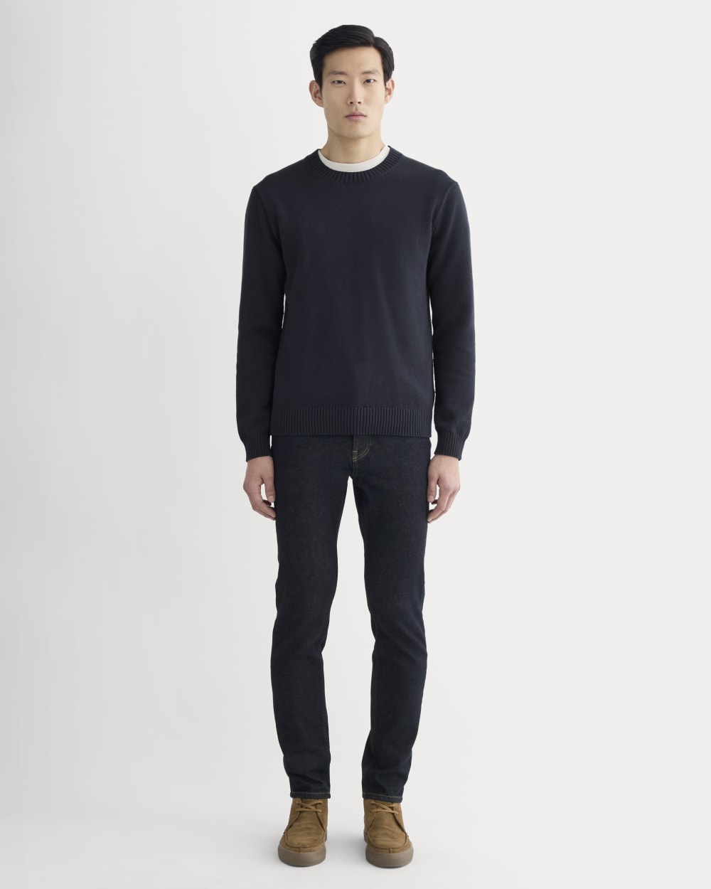 Slim 4 Way Stretch Organic Jean Uniform Dark