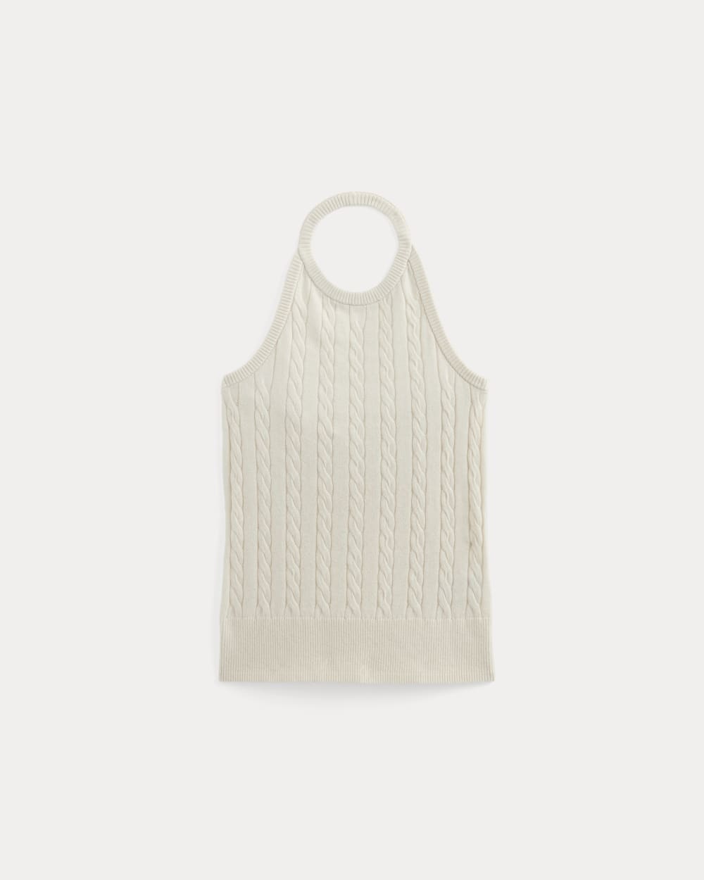 The Cable Halter in Cotton Cashmere | Birch – Everlane