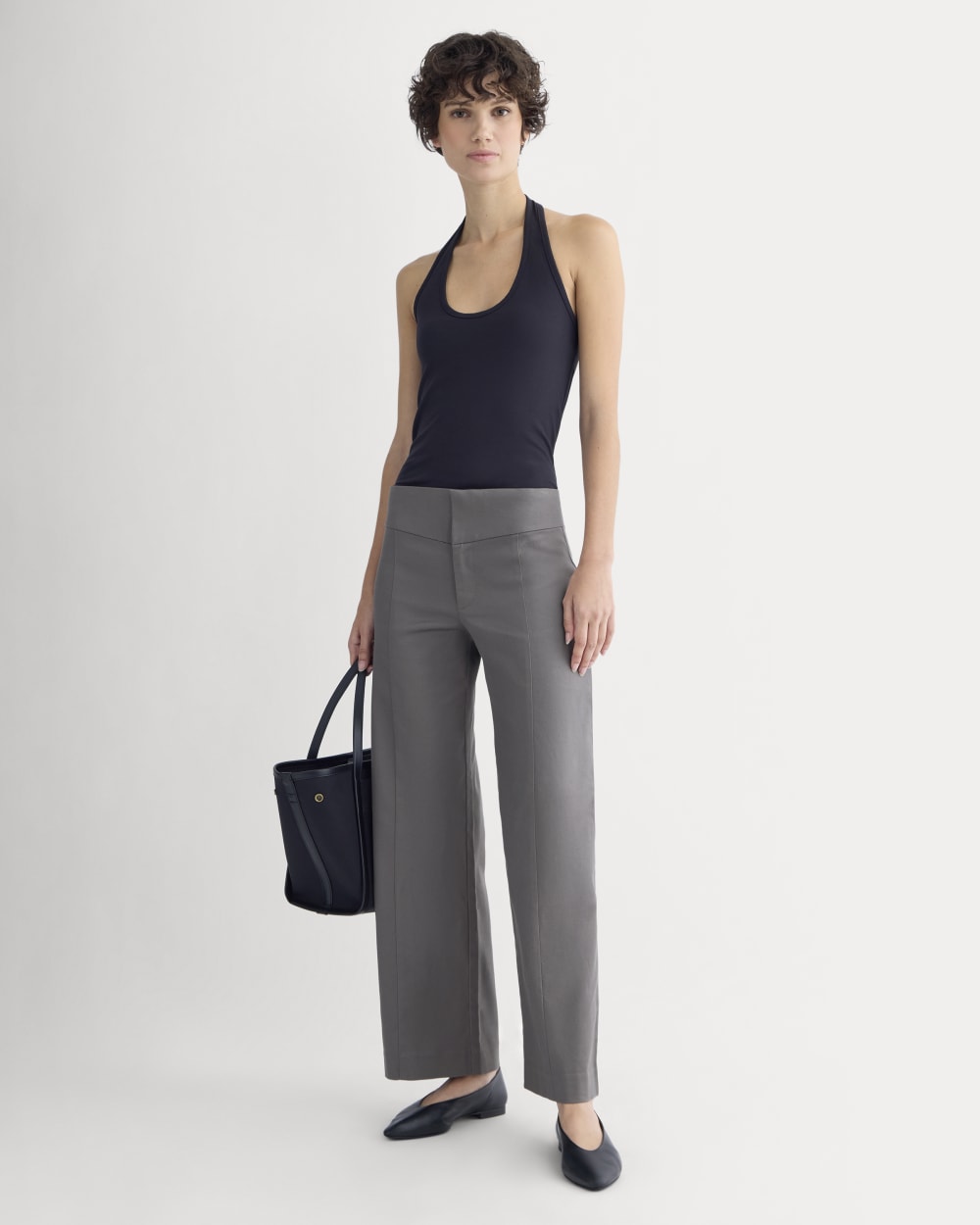 womens-tailored-drape-seam-pant-charcoal-grey