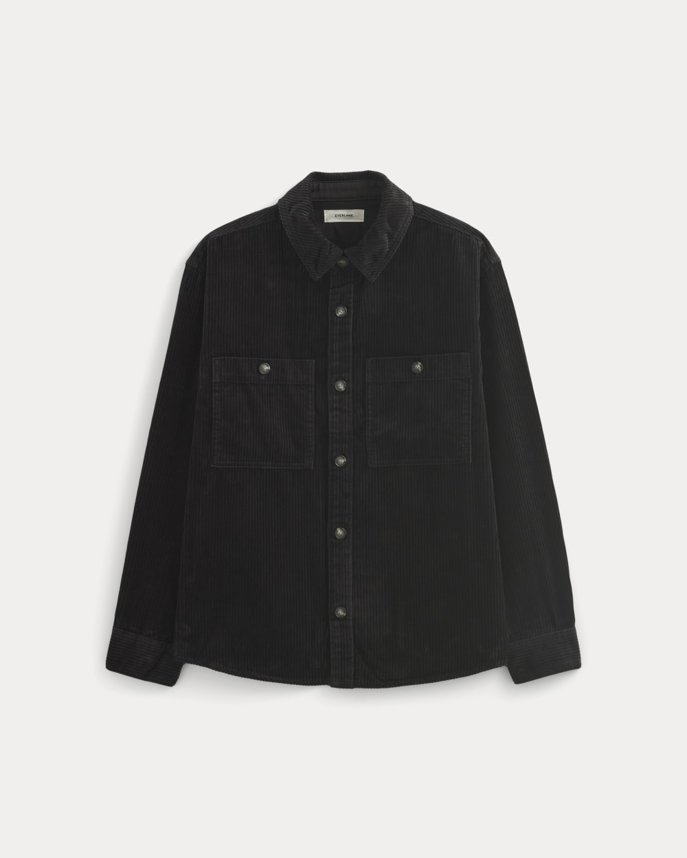 Wide Wale Corduroy Shirt | Black – Everlane