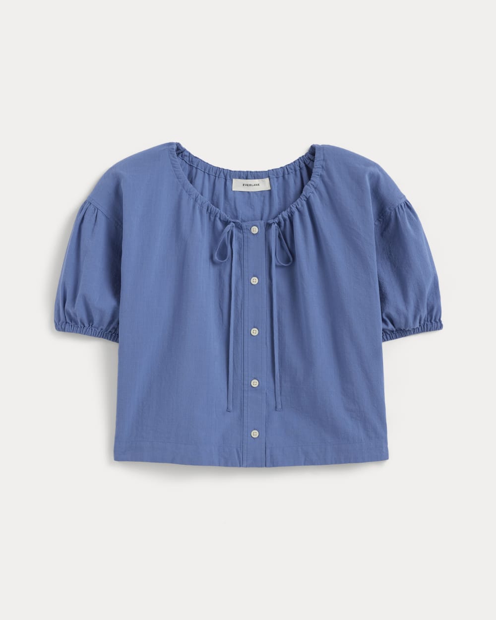 womens-gauze-button-up-soft-cobalt | alt
