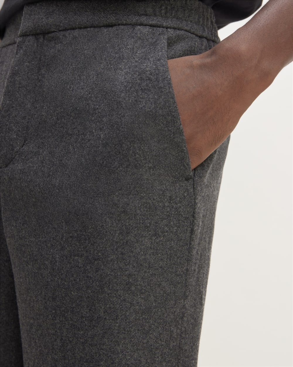 The Wool Flannel Pant | Heather Charcoal – Everlane