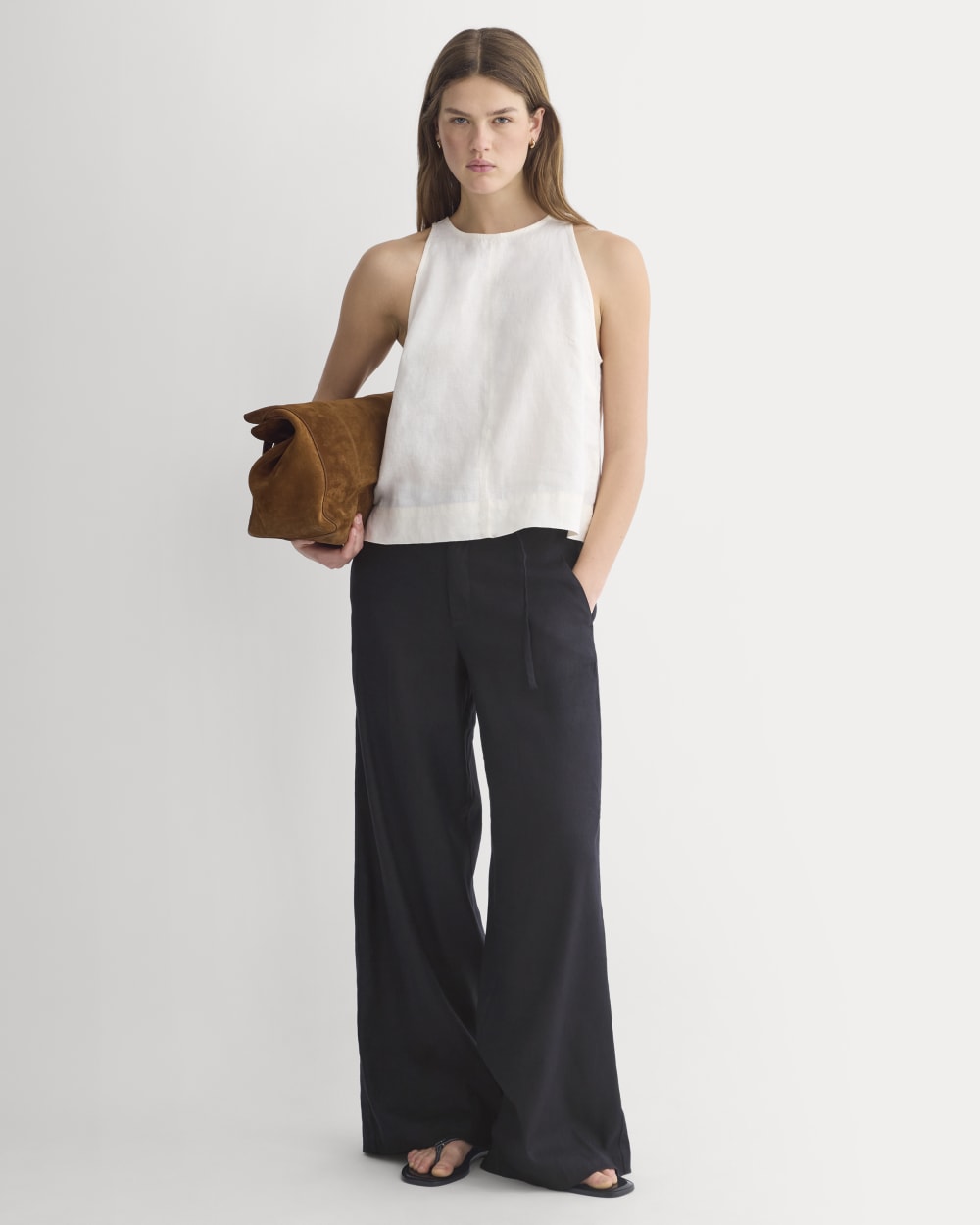 womens-linen-high-neck-tank-bone-2