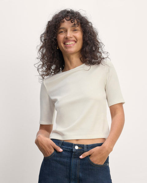 The Shimmy Tee | Bone – Everlane