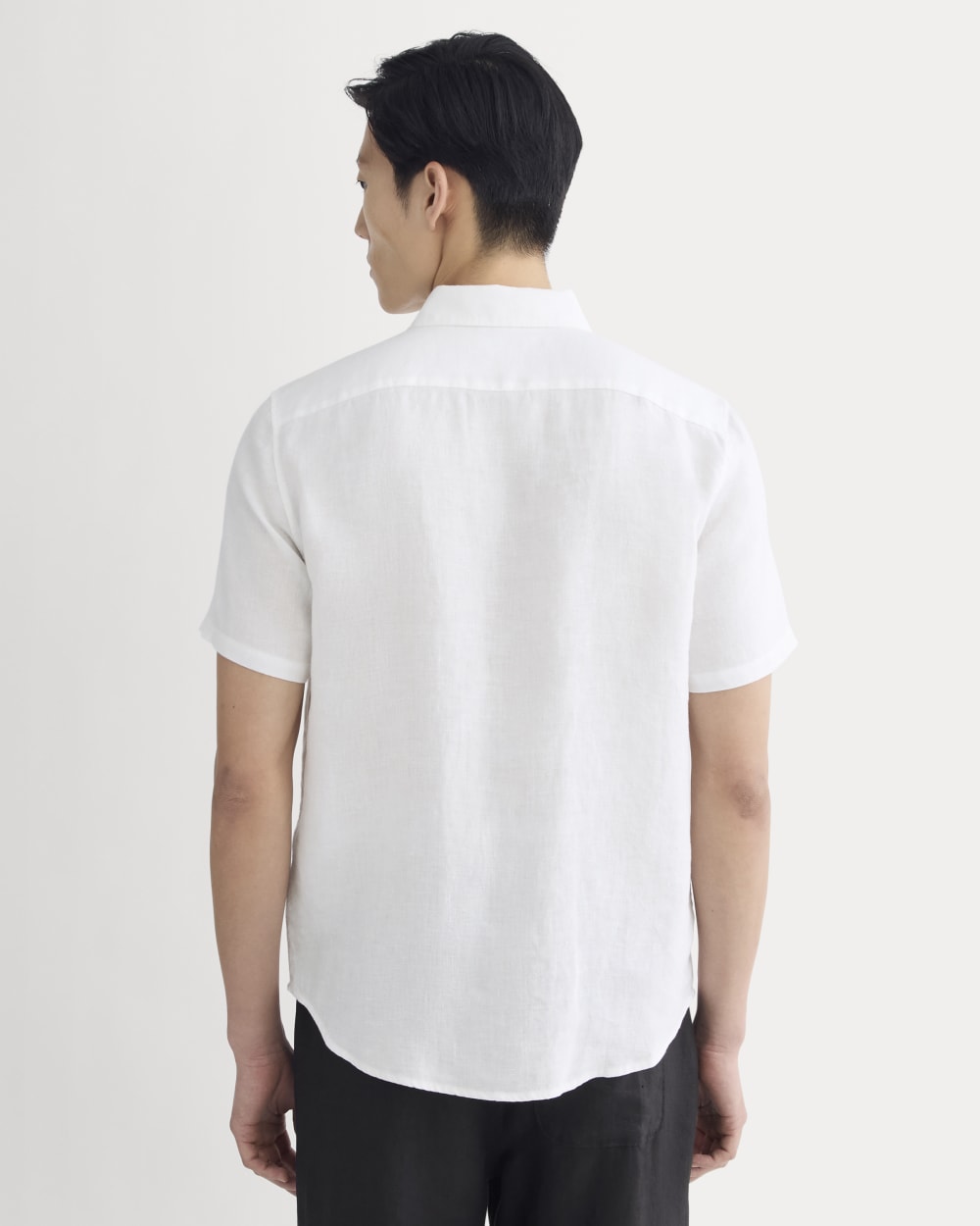 The Classic Short-Sleeve Shirt in Linen | White – Everlane