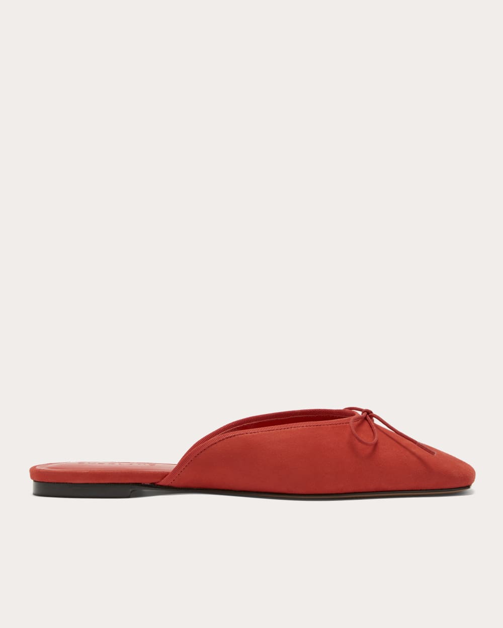 The Ballet Mule | Classic Red Suede – Everlane