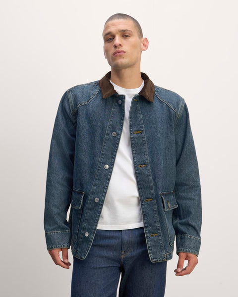 The Denim Ranch Jacket | Deep Atlantic – Everlane