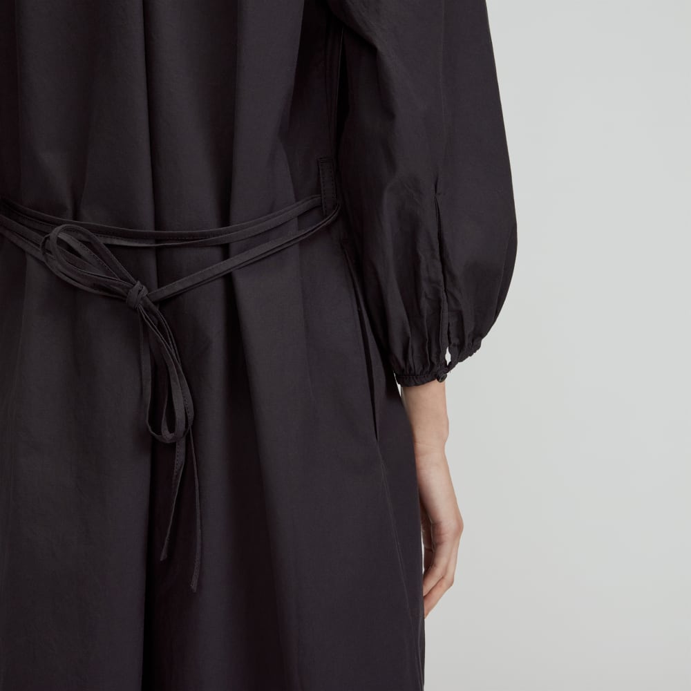 womens-raglan-sleeve-poplin-dress-black