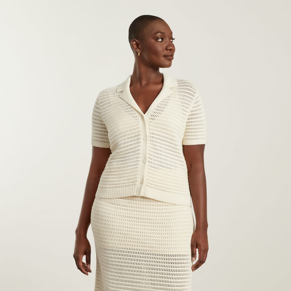 The Crochet Knit Polo