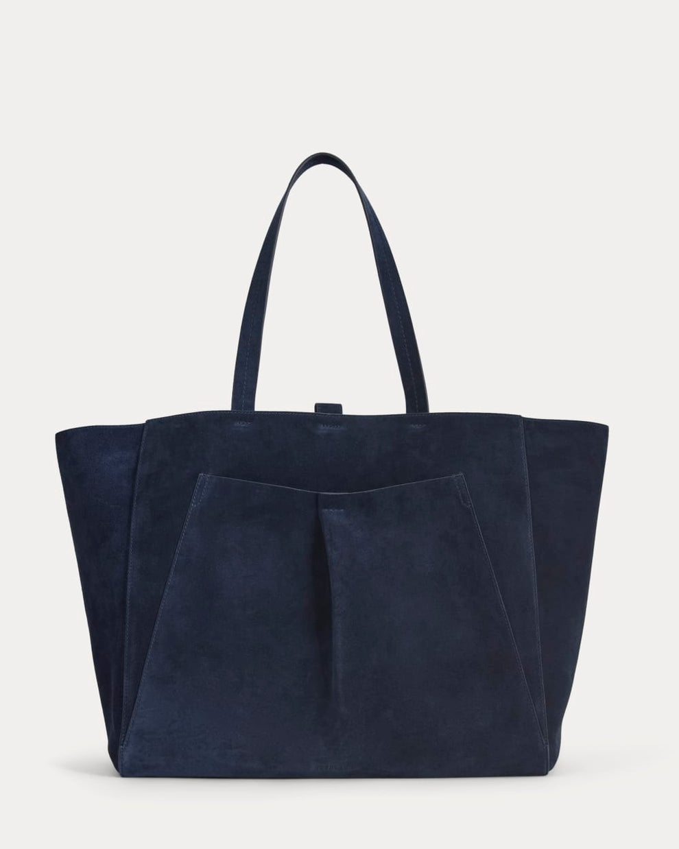 Suede Market Tote Bag