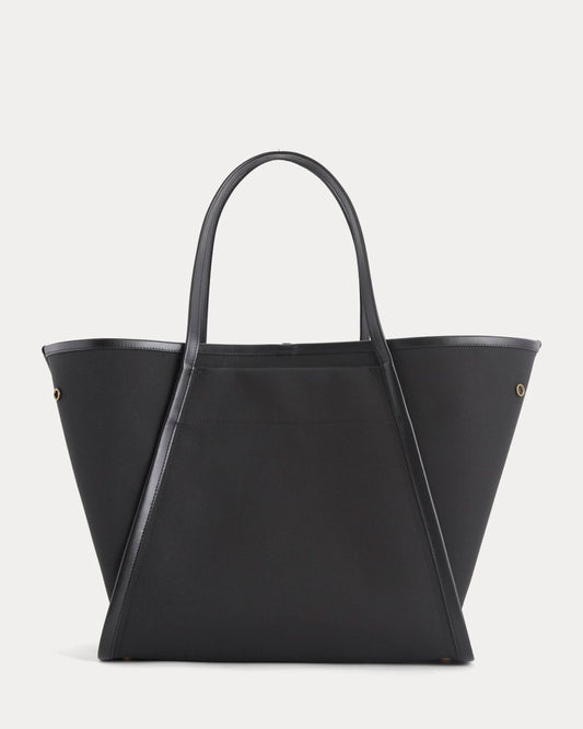 womens-lug-large-canvas-tote-bag-black | primary