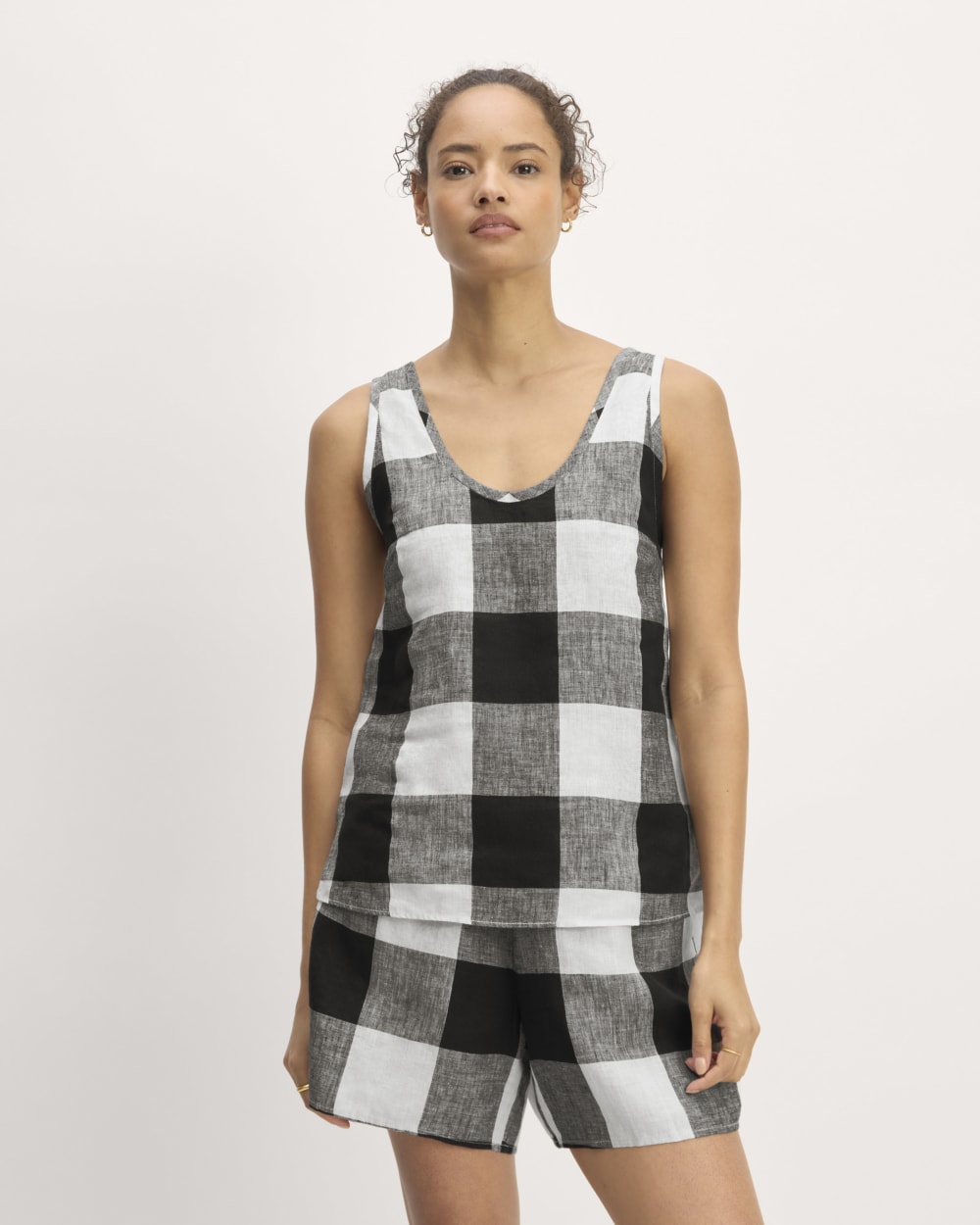 womens-linen-scoop-neck-tank-bone-black-check