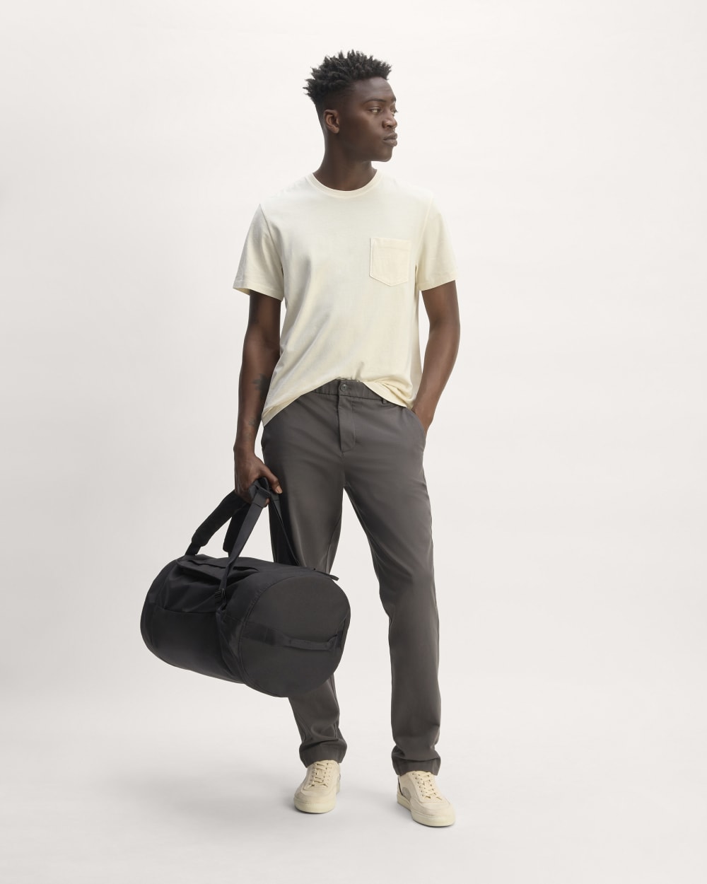 The ReNew Transit 4-Way Duffle | Black – Everlane