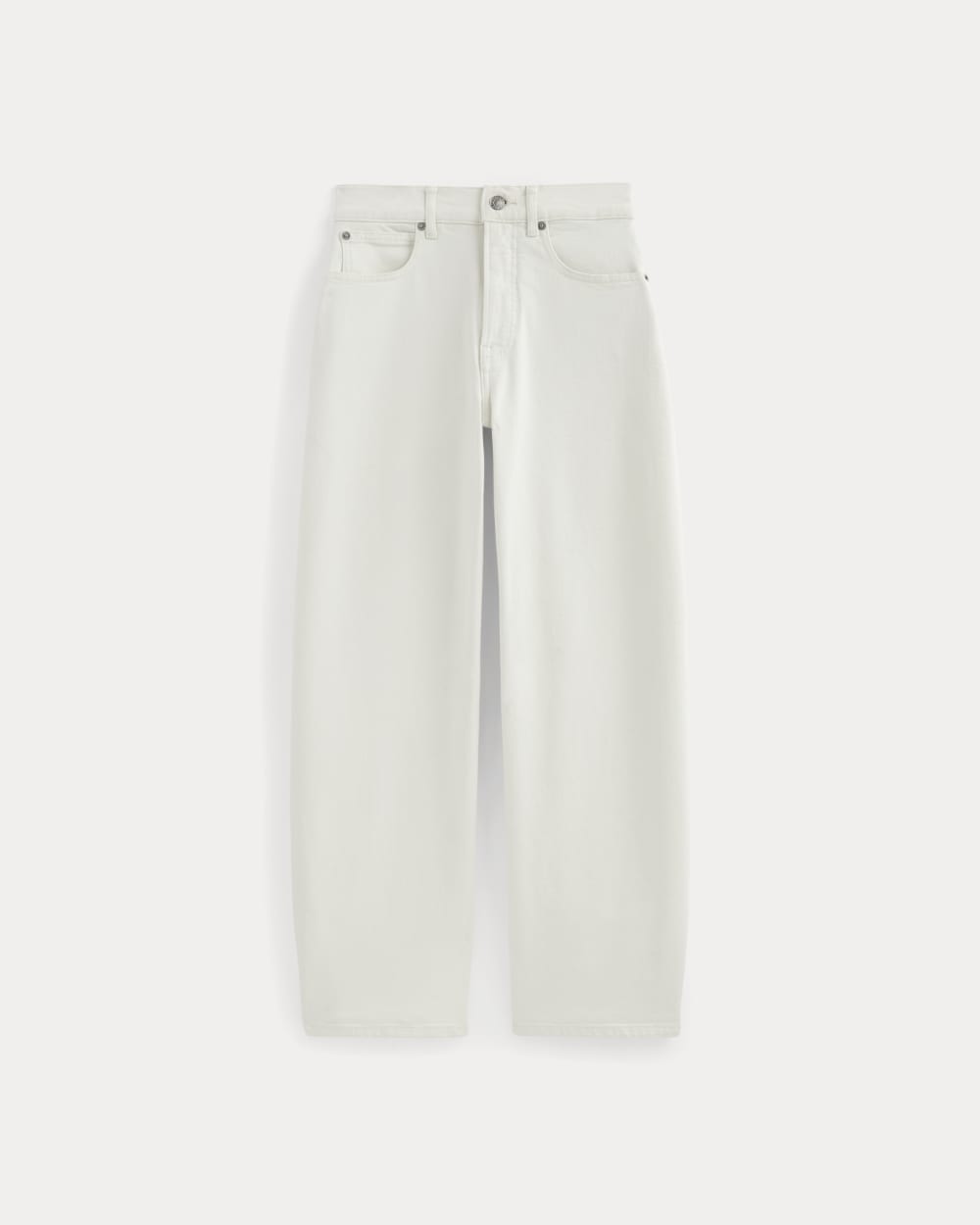 French Connection White Stretch Denim Jeans French Connection Stretch Cigarette Fit Ankle Grazer Jeans, Bleach