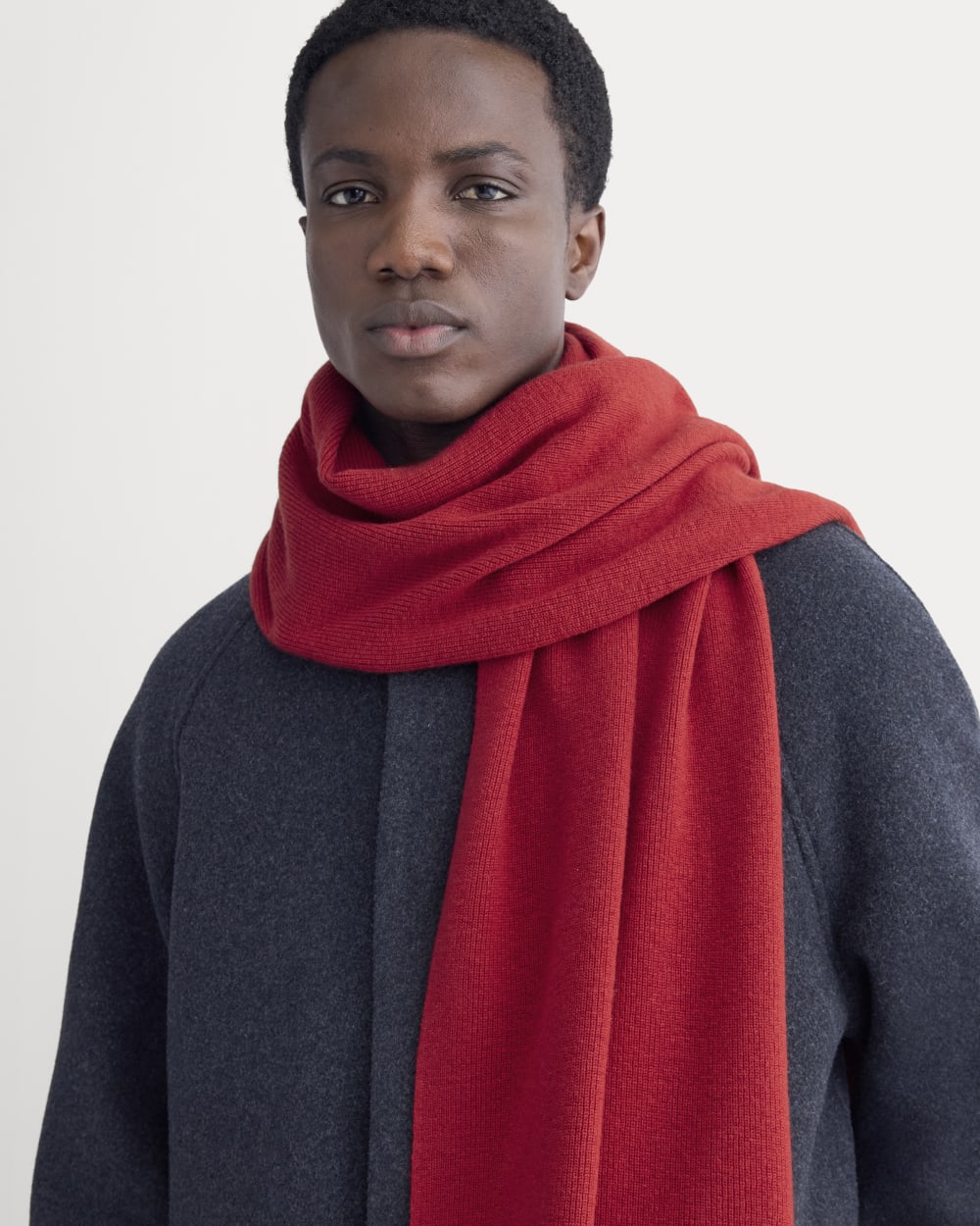The Cabin Scarf | Berry Red – Everlane