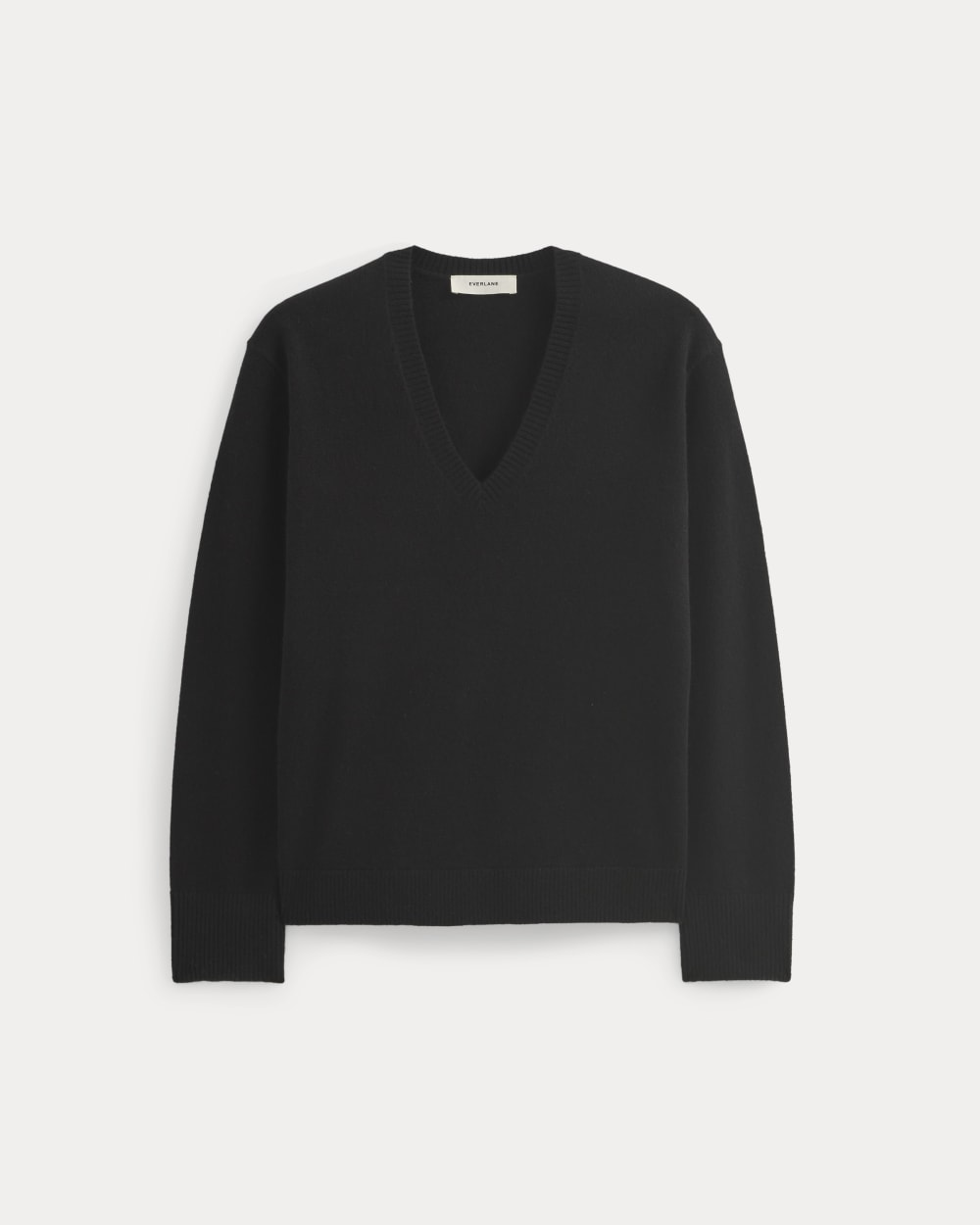 womens-cashmere-relaxed-v-neck-classic-black | alt