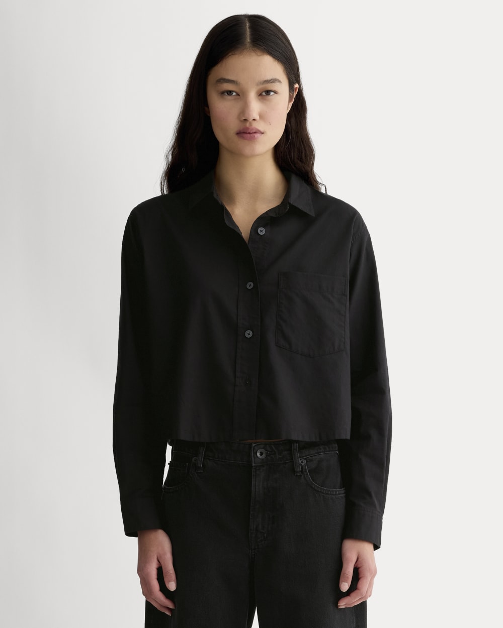 Way Short Shirt Silky Cotton