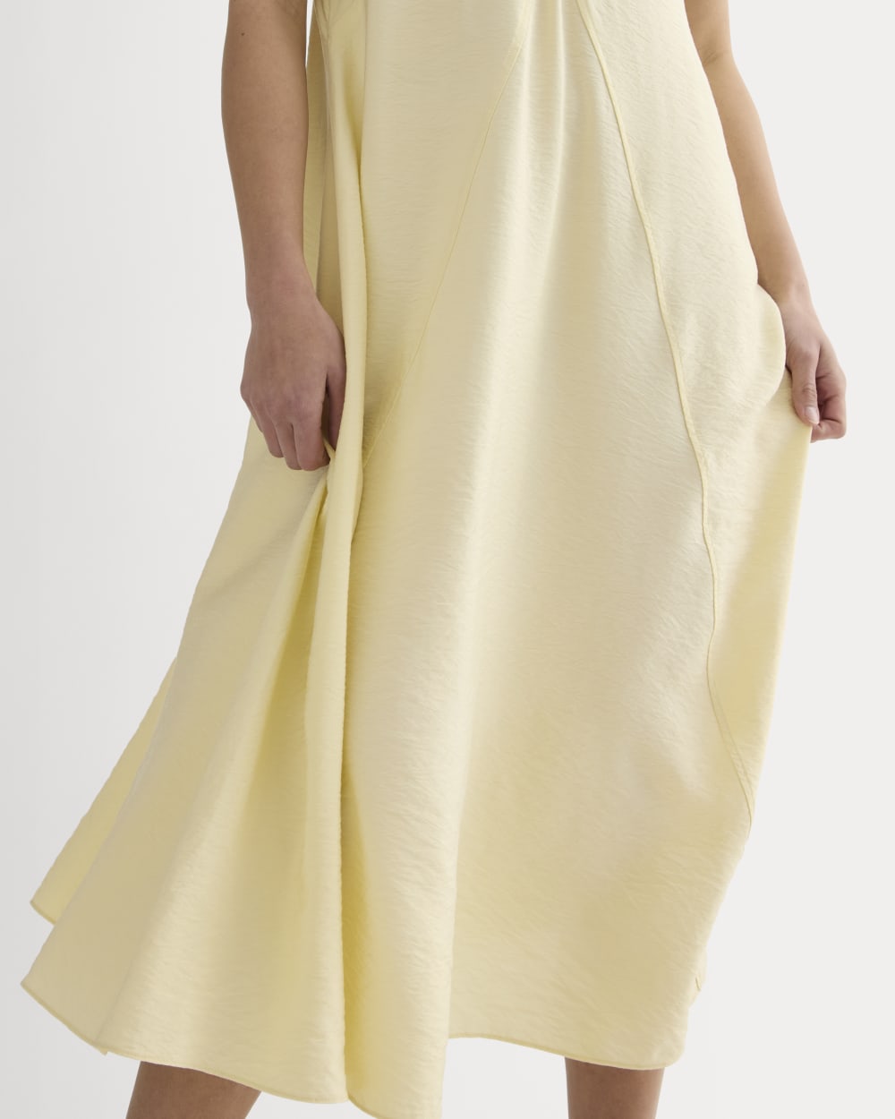 The V-Neck Dress in SoftLuxe | Banana Crepe The V-Neck Dress in SoftLuxe | Banana Crepe