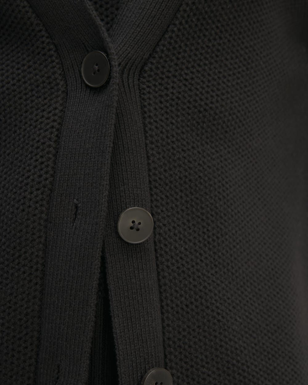 womens-cotton-honeycomb-cardigan-black