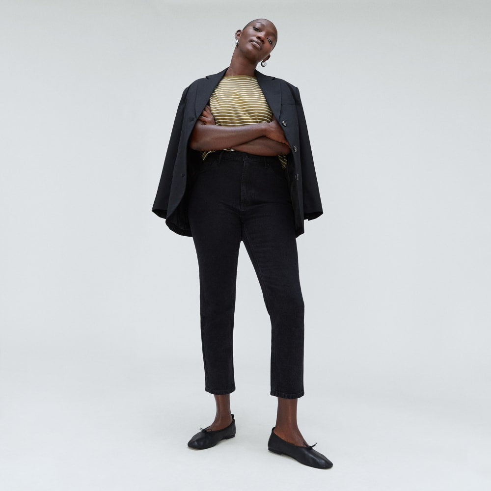 The Cheeky Hourglass Jean | Coal | 28.5" Inseam - 23