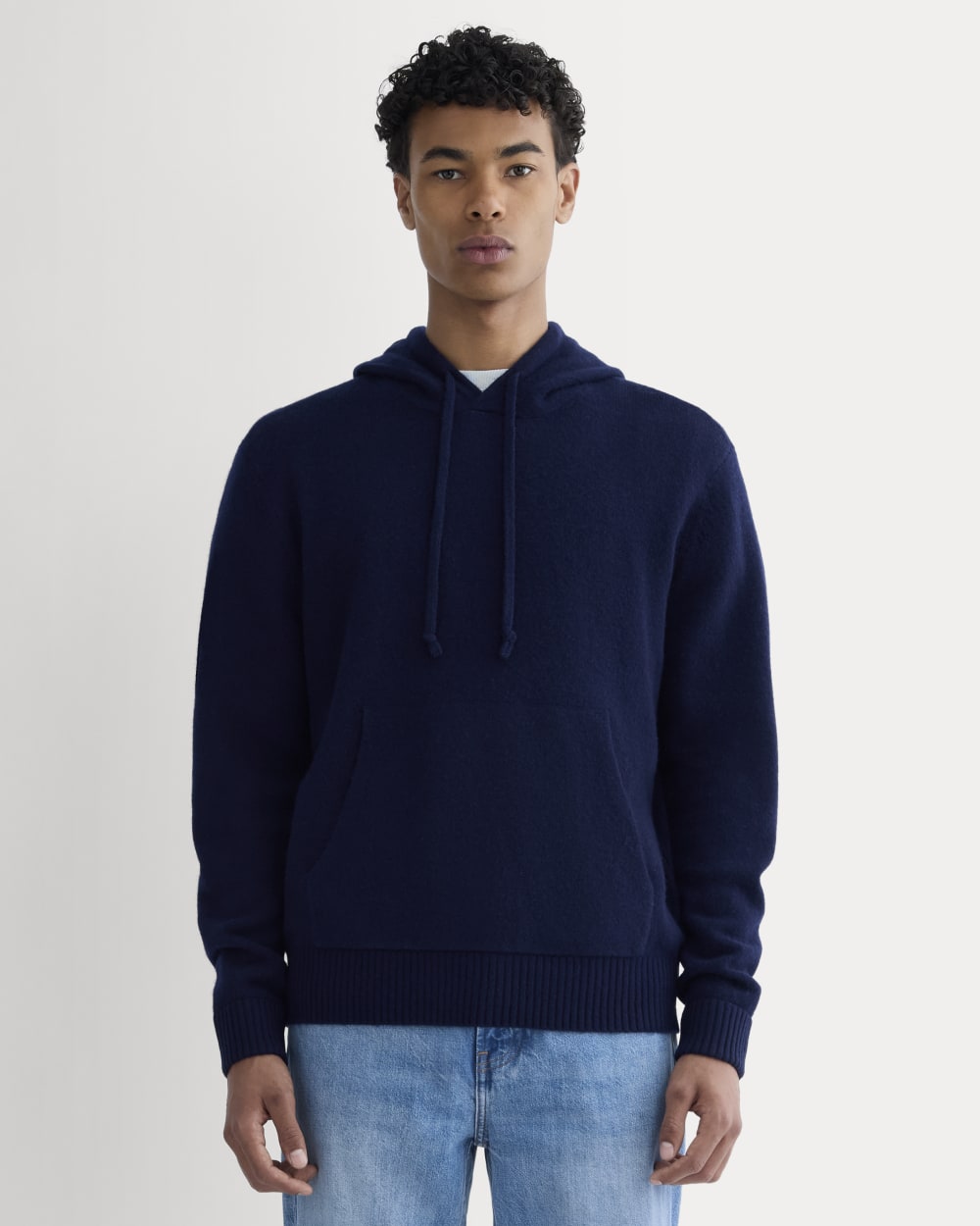 Felted Merino Hoodie Deep