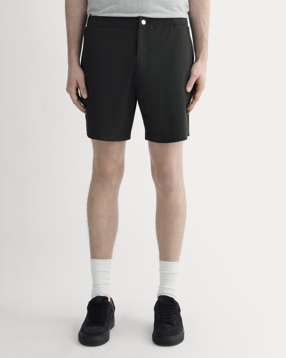 mens-tech-pullon-short-black | primary