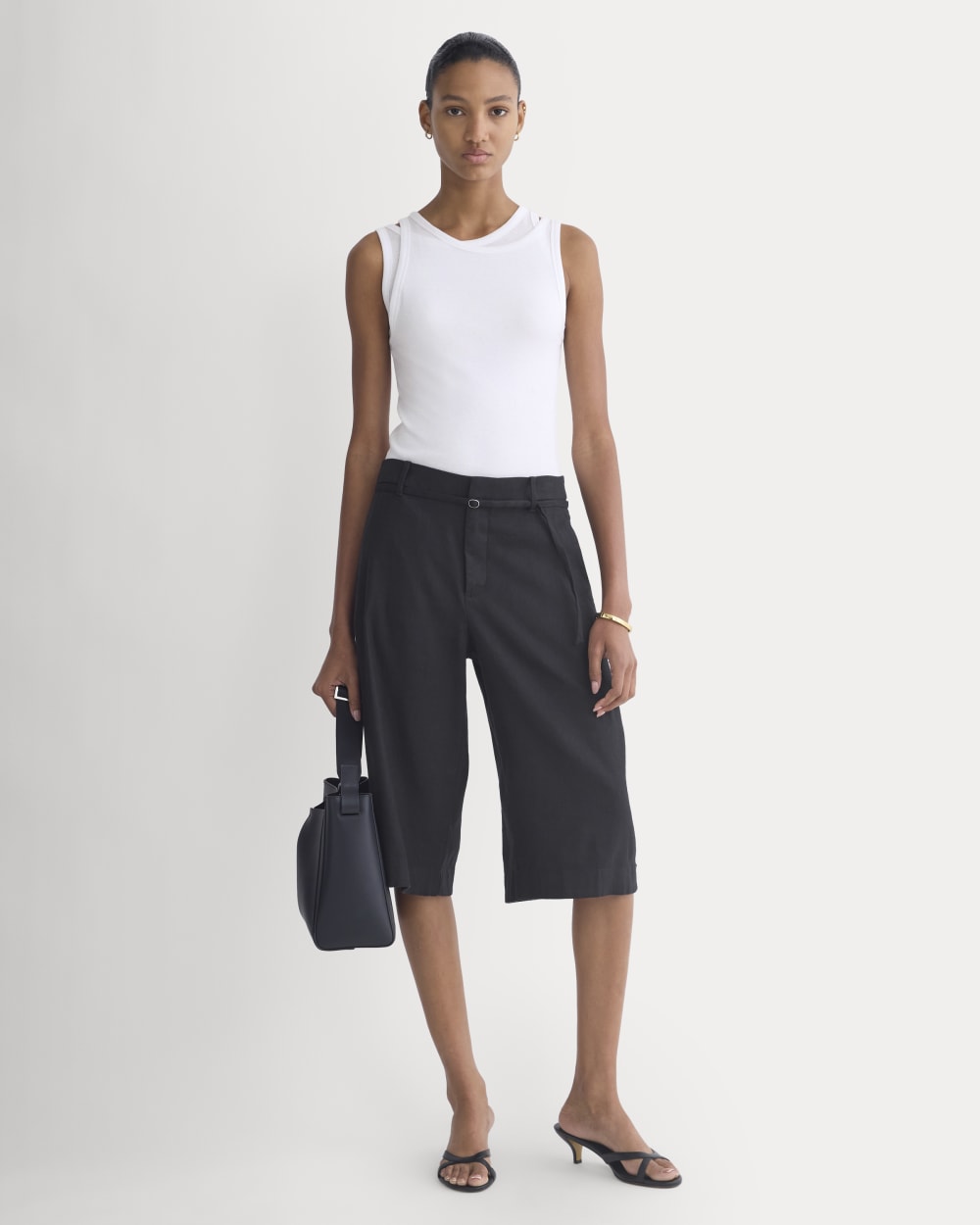 Tissue Layered Tank | White – Everlane