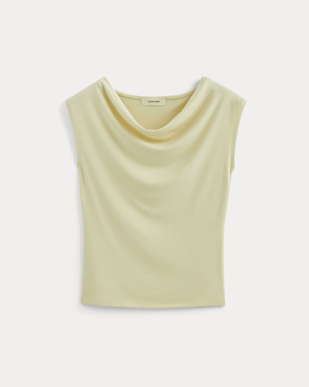 womens-cowl-neck-top-in-butterknit-light-yellow | alt