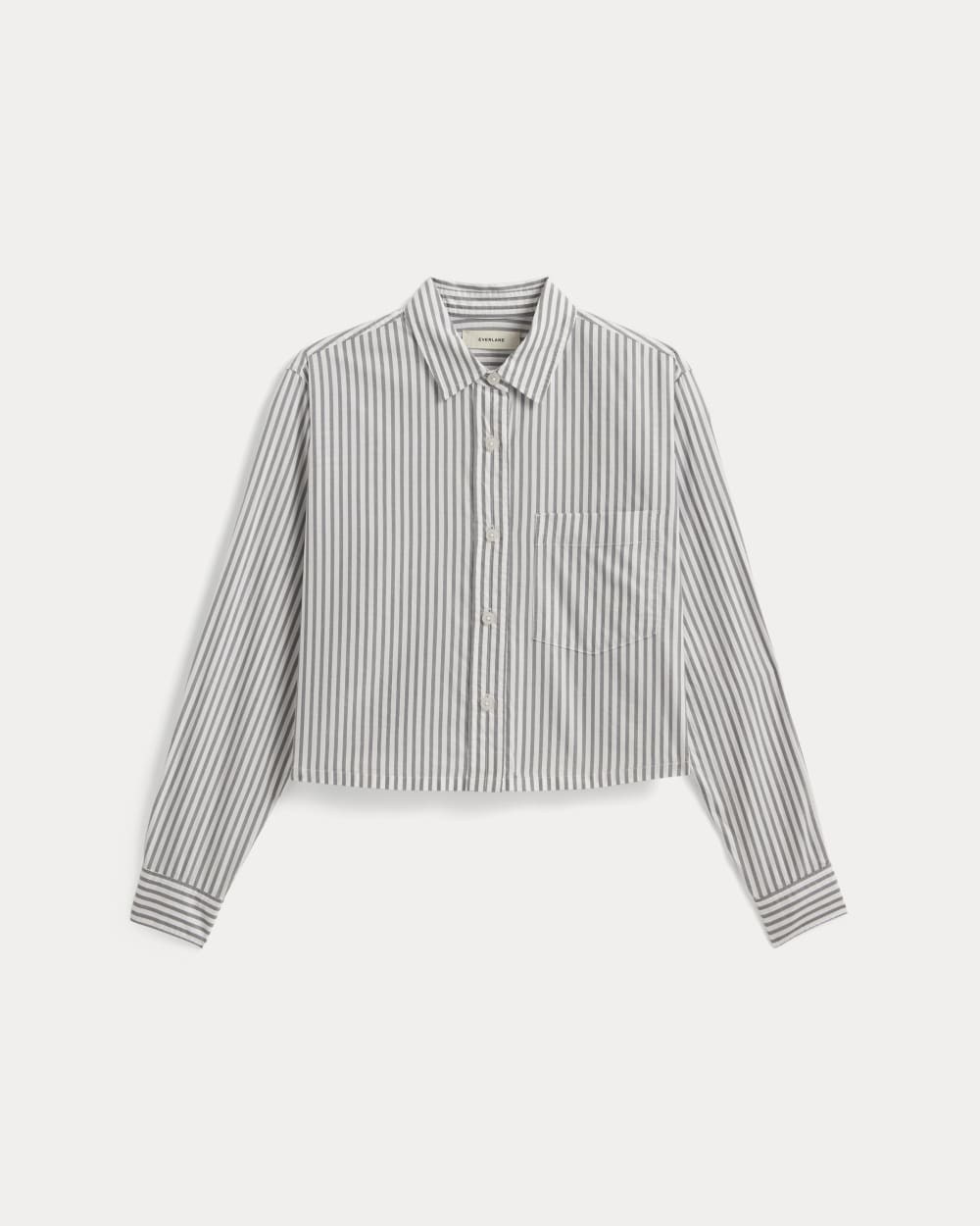 The Way-Short Shirt in Silky Cotton | Periscope / Bone – Everlane