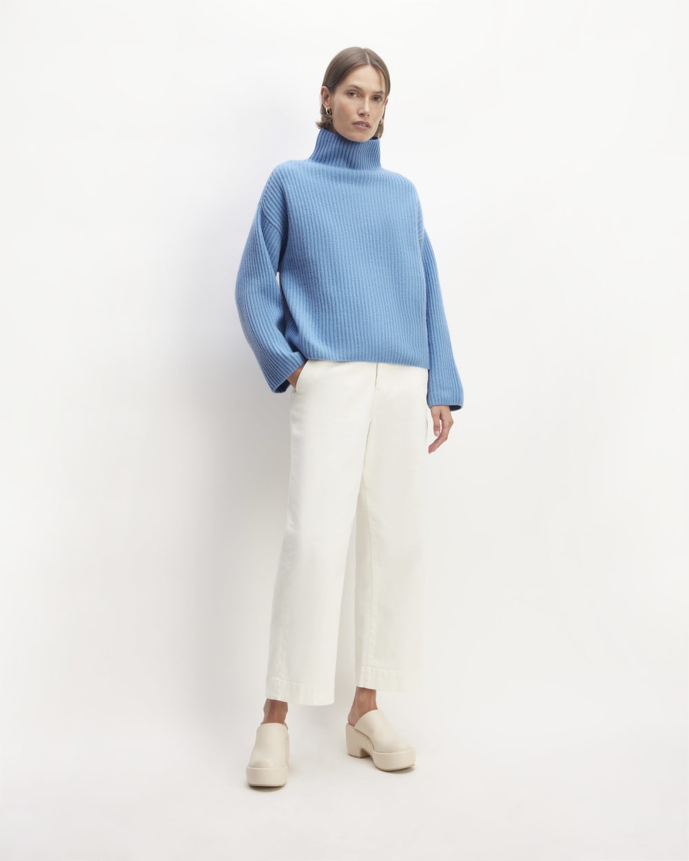 womens-felted-merino-funnel-pullover-heritage-blue