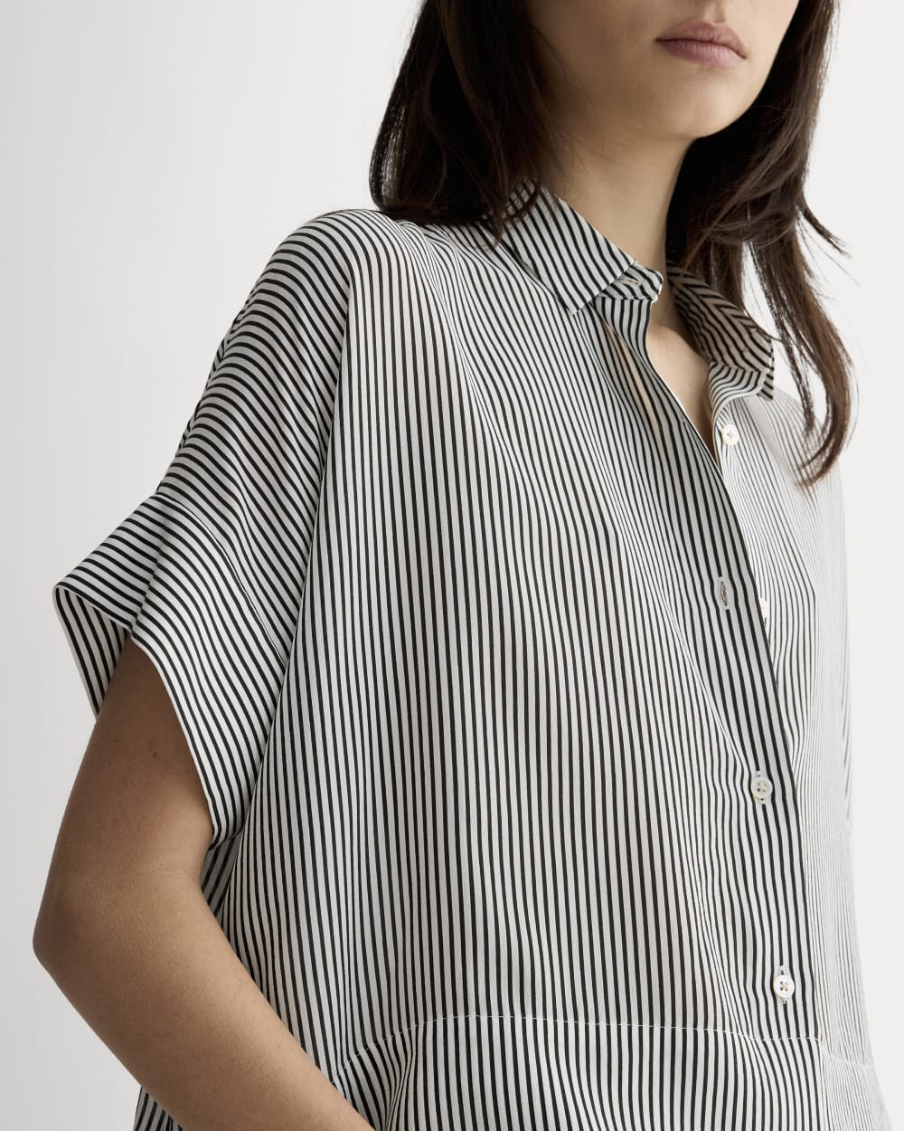 everlane silk square shirt dress Everlane | Dresses | Nwt Everlane The Silk Square Shirt Dress In Black